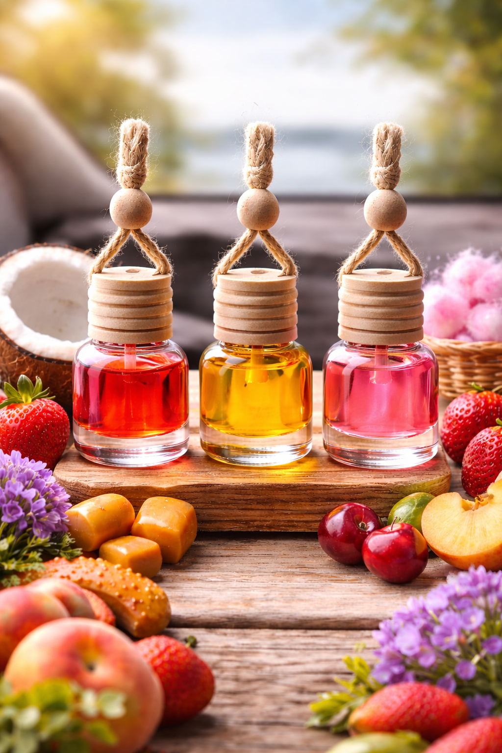 Diffuseur parfumé pour voiture – Parfums gourmands – Image 2