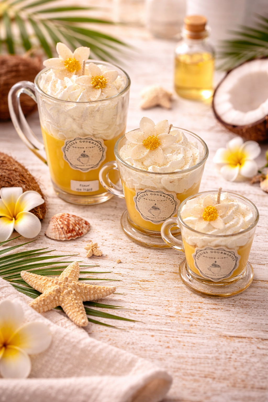 Bougie gourmande Fleur de Tiaré – Image 3