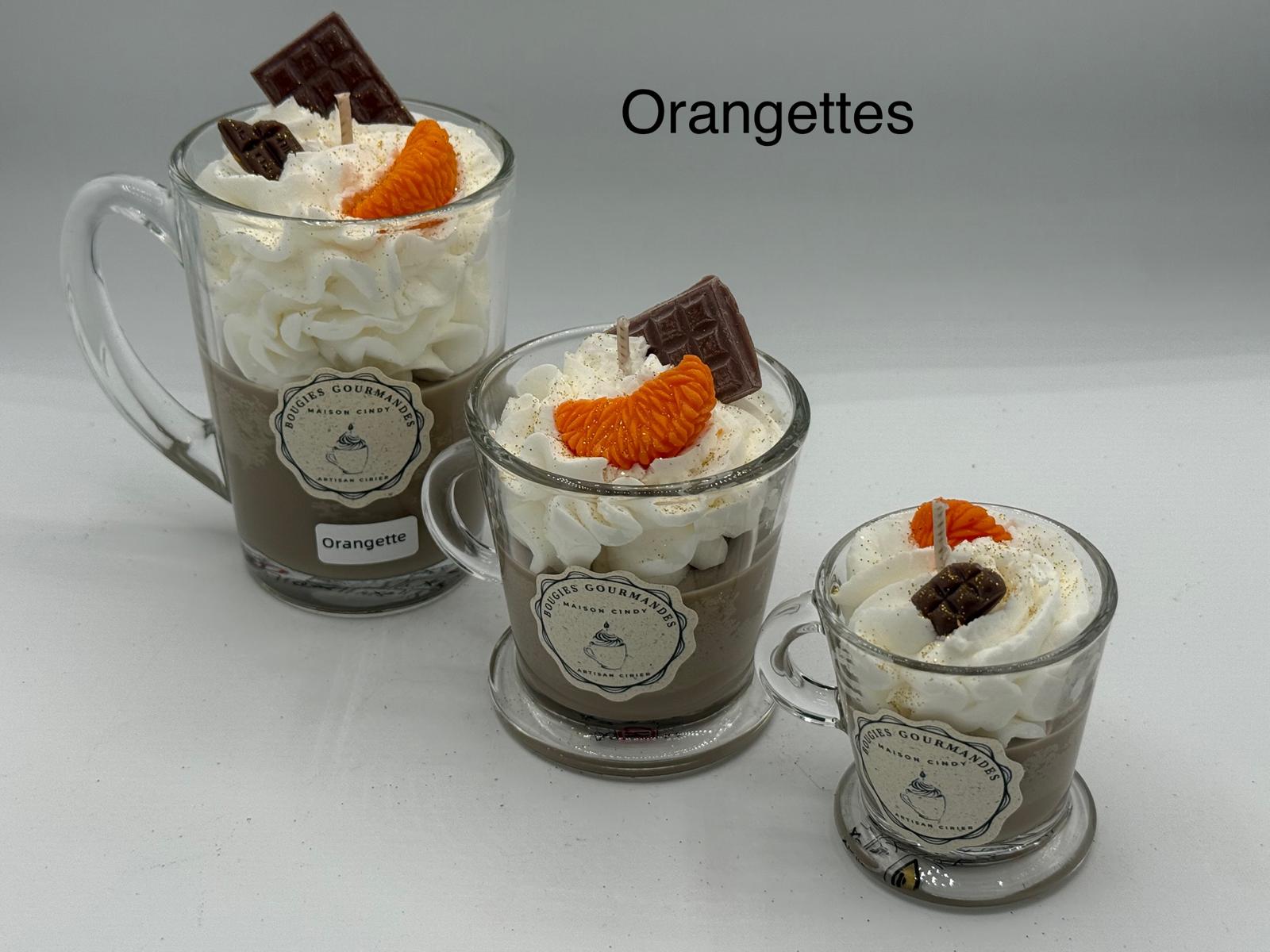Bougie gourmande Orangettes – Bougie parfumée artisanale chocolat & orange – Image 4
