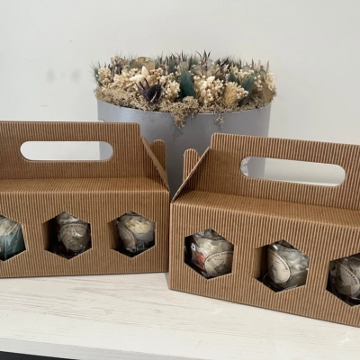 Coffret 3 bougies