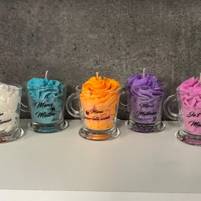 Bougies personnalisées