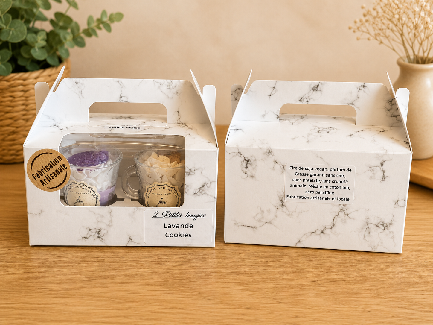 Coffret 2 Petites Bougies